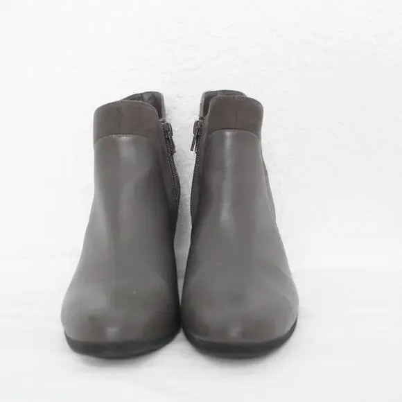 Giani Bernini Abalina Faux Leather Bootie Size 10 Ankle Zipper - Picture 2 of 7